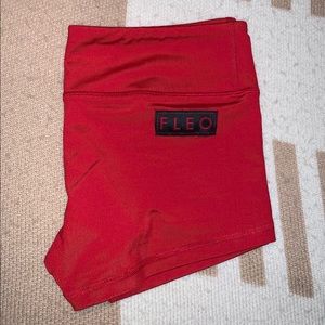 Fleo Red 2.5” Shorts